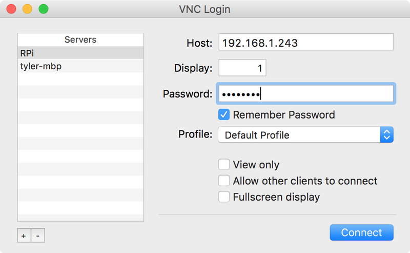 how to find vnc password