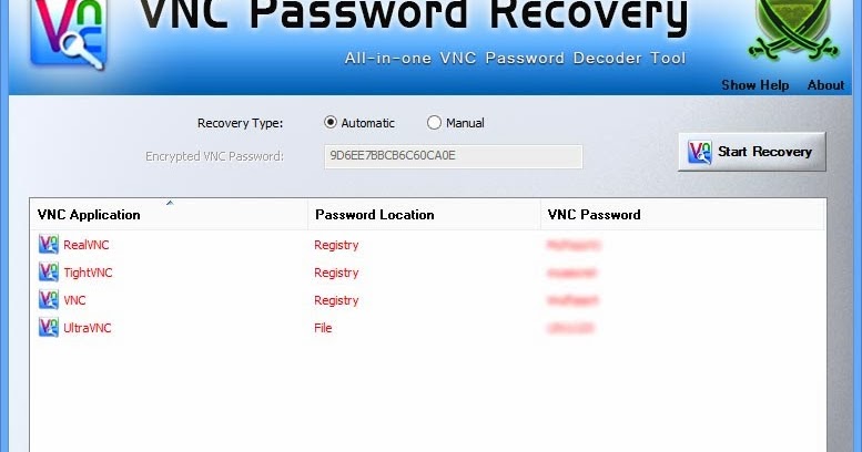 how to find vnc password